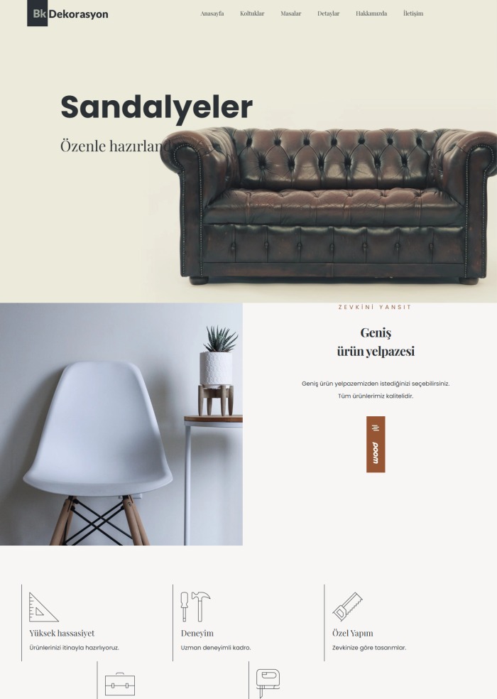 Dekorasyon Sitesi – Yapı ve İnşaat sitesi teması