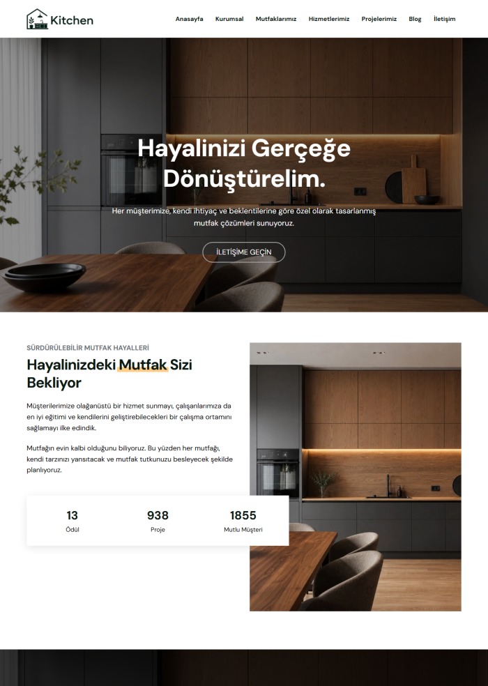 Kitchen – Yapı ve İnşaat sitesi teması