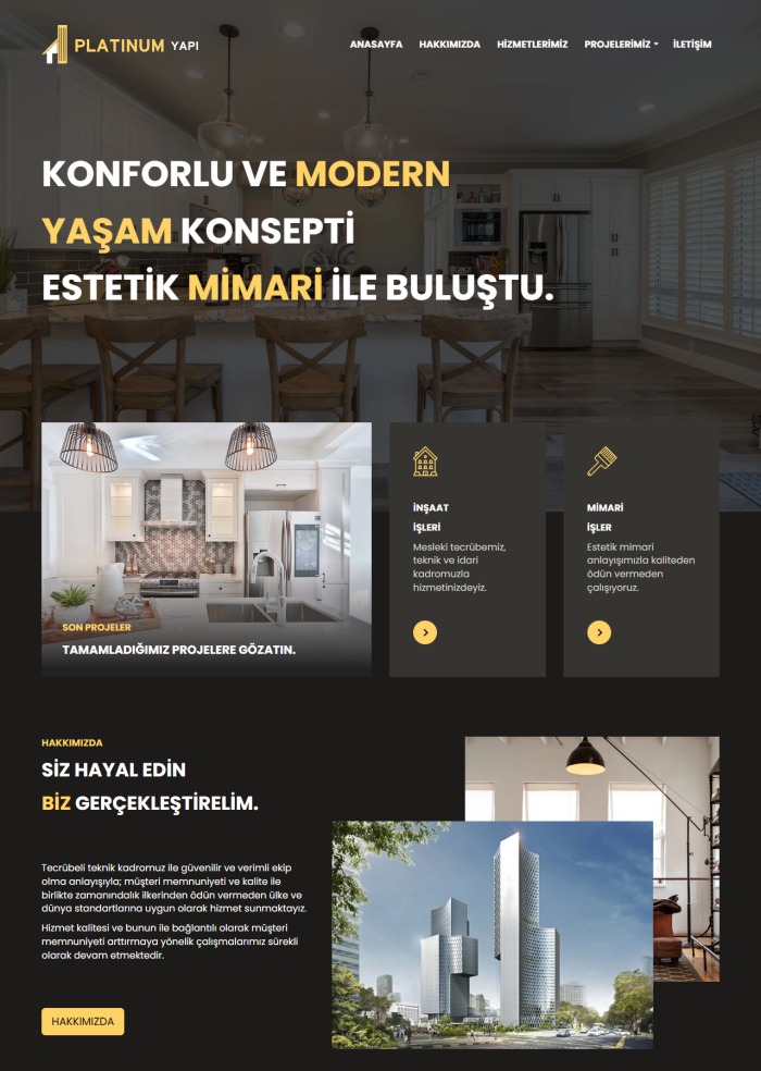 Yapı Sitesi – Yapı ve İnşaat sitesi teması